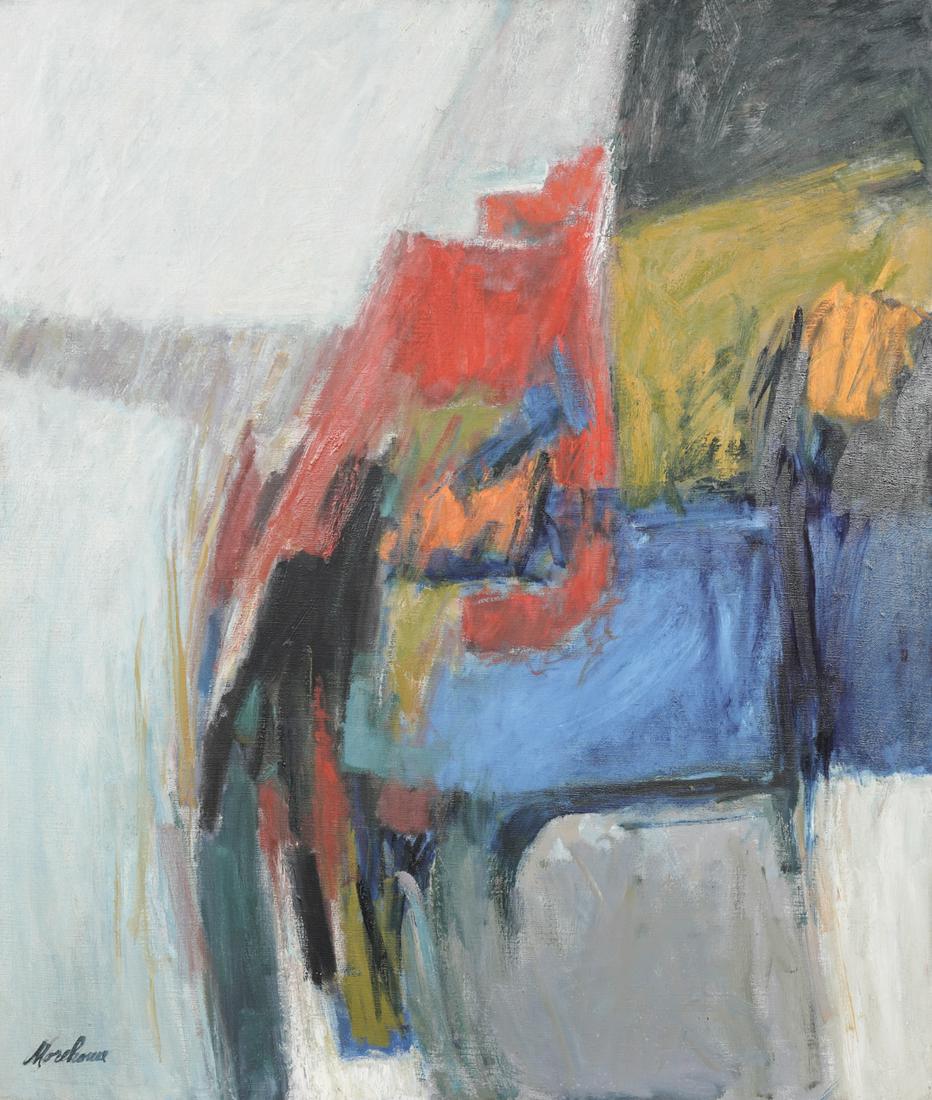 John Morehouse Abstract Oil on Canvas (1 of 4)