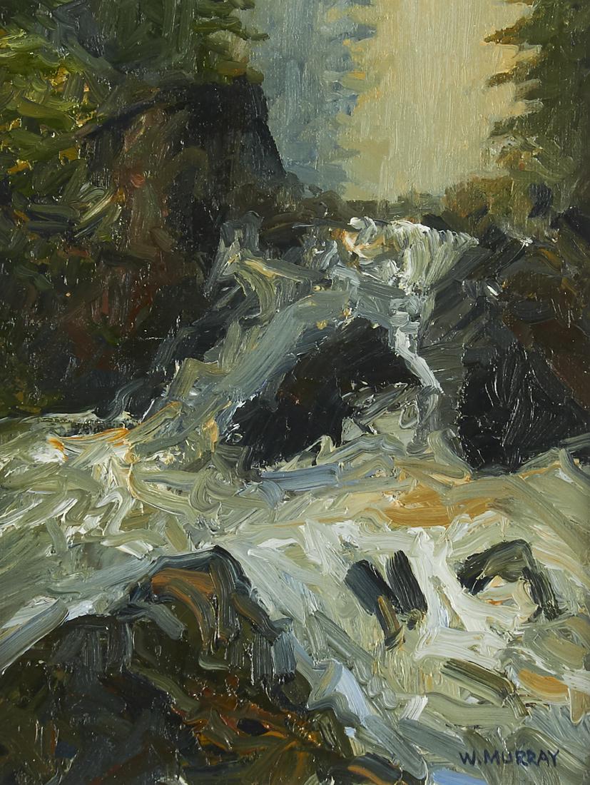 William Murray "Spring Thaw" Oil Painting (1 of 3)