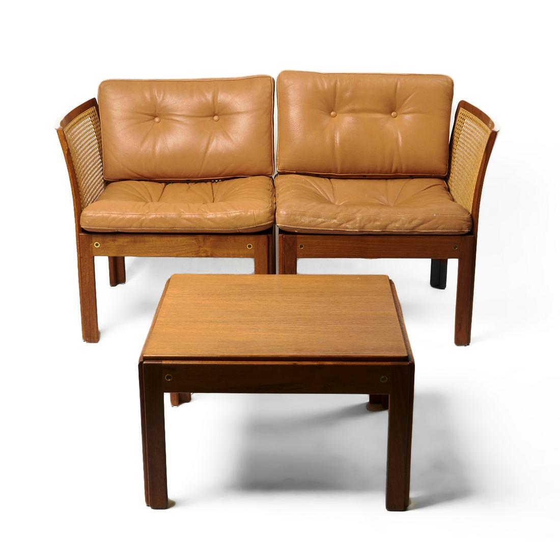 Illum Wikkelso CFC Silkeborg Plexus Loveseat & Table (1 of 12)