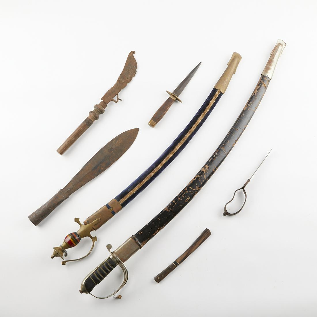 Grp: 7 Antique Asian Weapons (1 of 20)