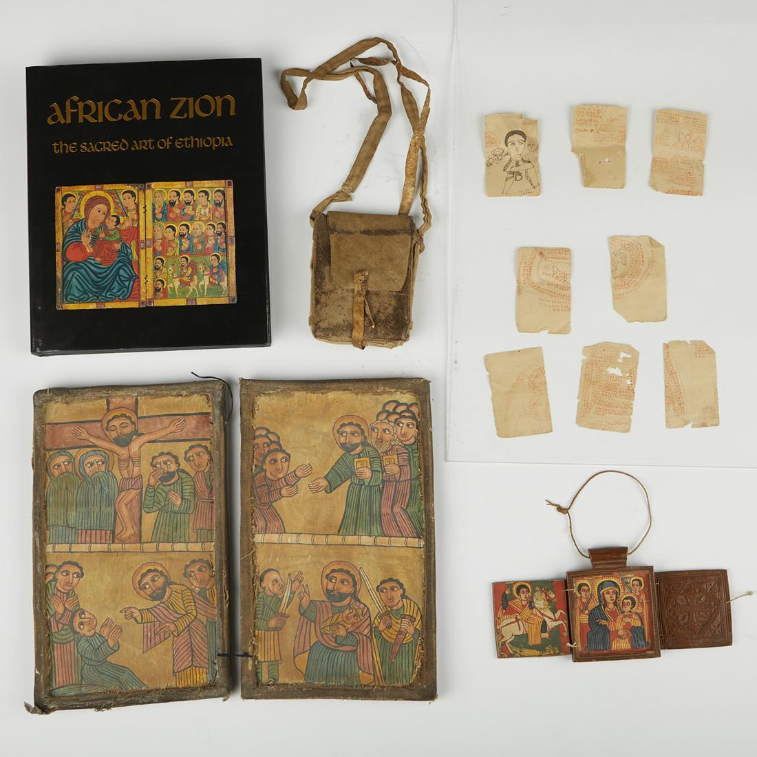 Grp: 2 Ethiopian Icons Coptic Christian (1 of 14)