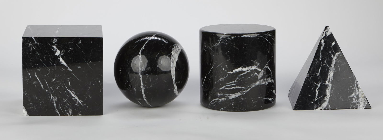 Set of 4 Carved Marble Elements (1 of 10)