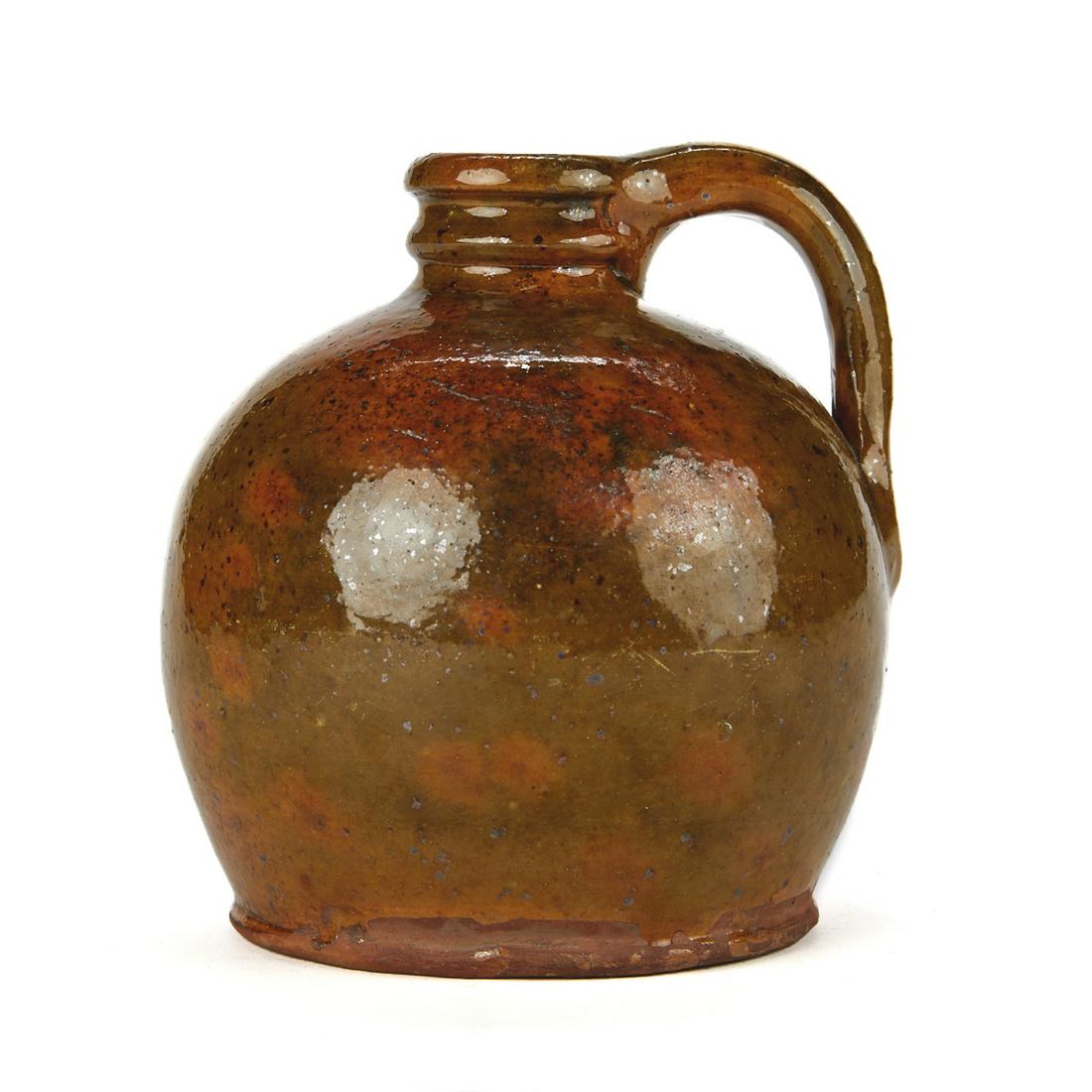 Galena Glazed Redware Stoneware Jug (1 of 5)