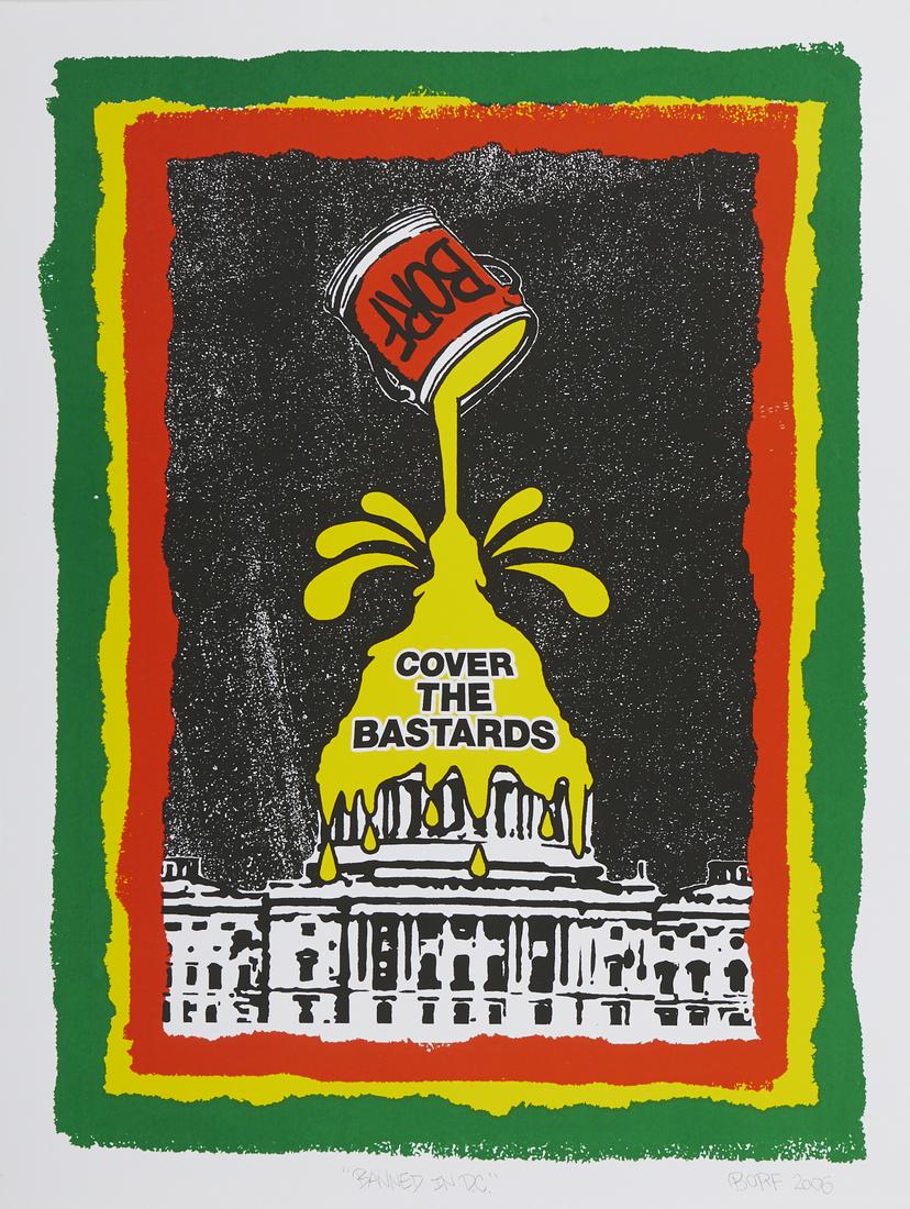 Borf "Banned in DC" w/ Signed Photocopied Sheets (1 of 9)