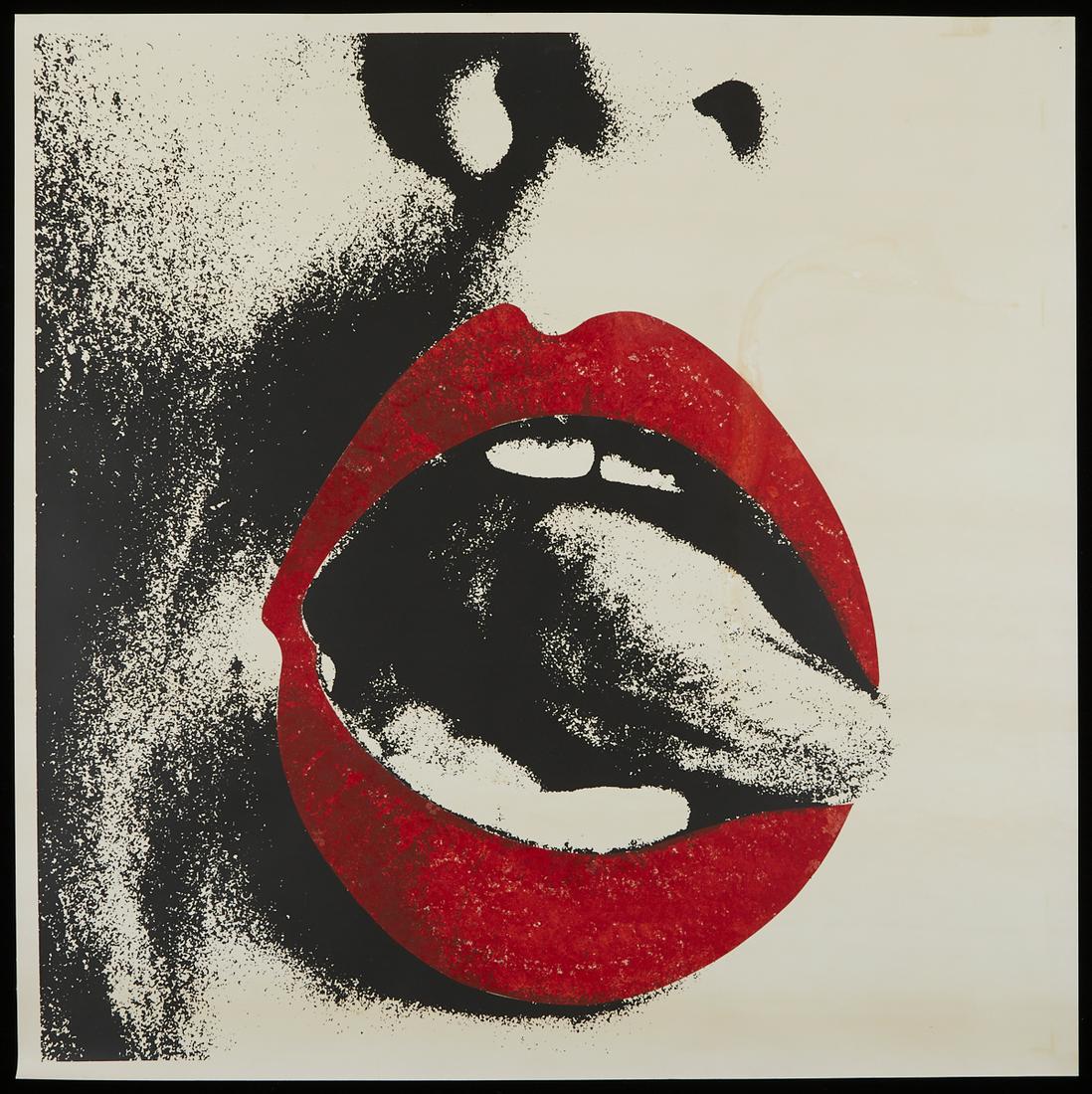 Style of Tom Wesselmann Lips Print (1 of 4)