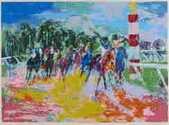 LeRoy Neiman "Florida Racing" Serigraph 1974 (1 of 4)