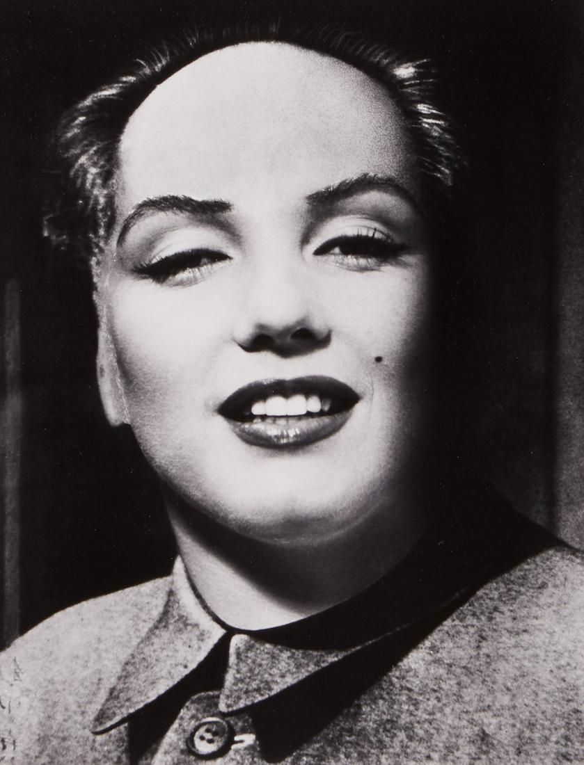 Philippe Halsman Marilyn as Mao (1 of 4)
