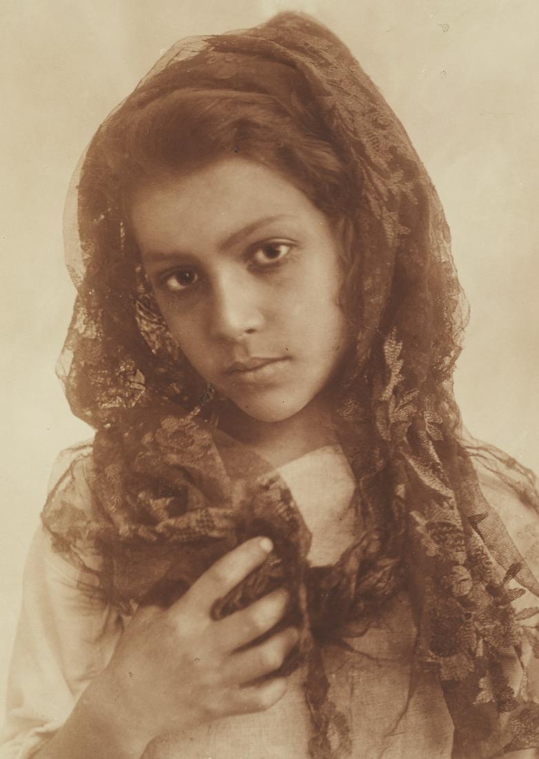 Wilhelm von Gloeden Young Sicilian Girl Photograph (1 of 3)
