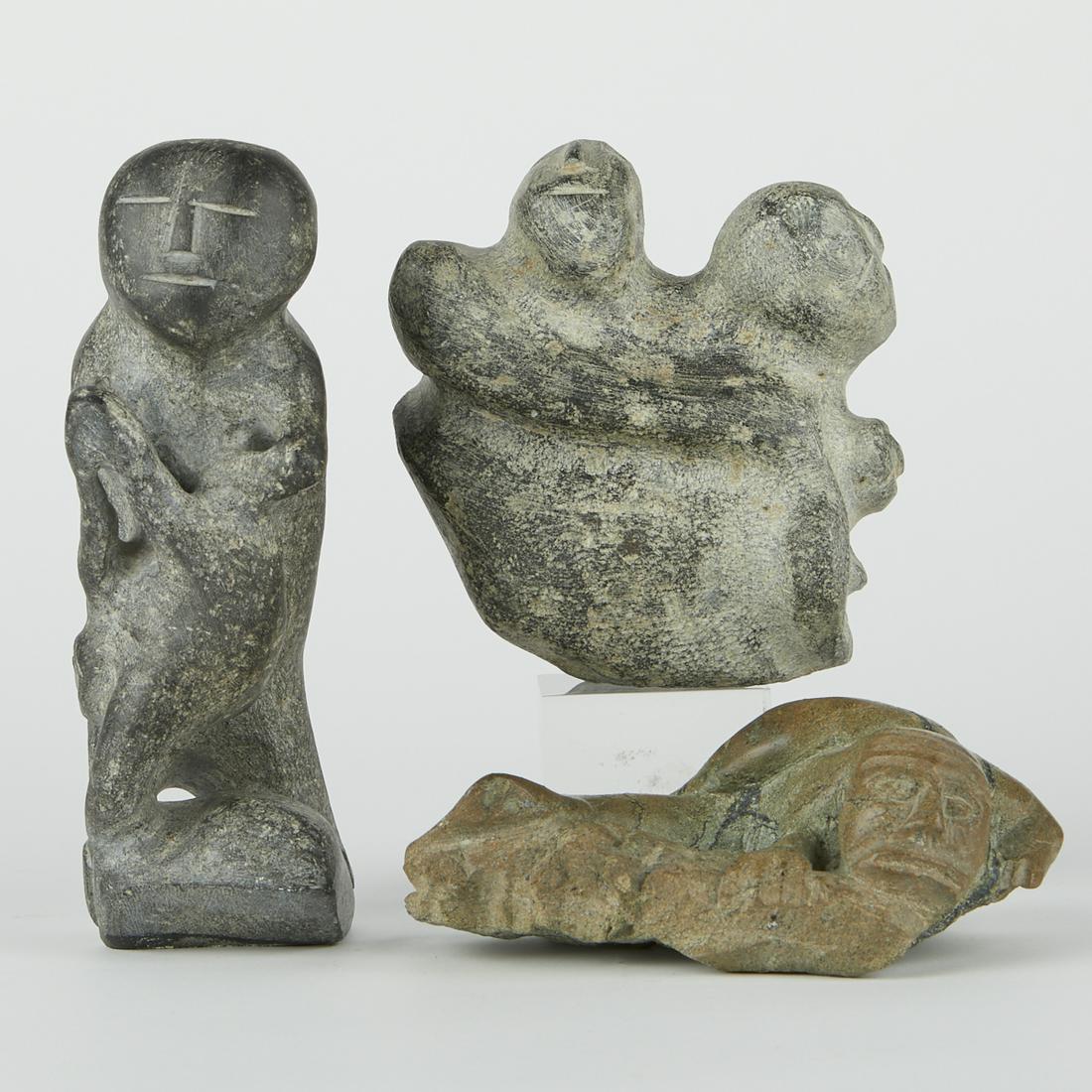 Grp: 3 Luke Anowtalikt Inuit Carvings (1 of 11)