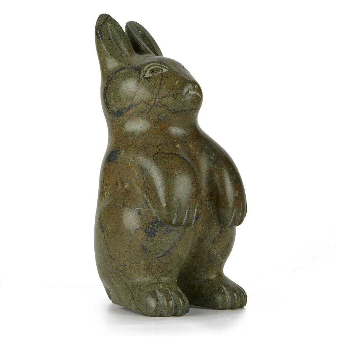 Large Stone Rabbit Carving (1 of 8)