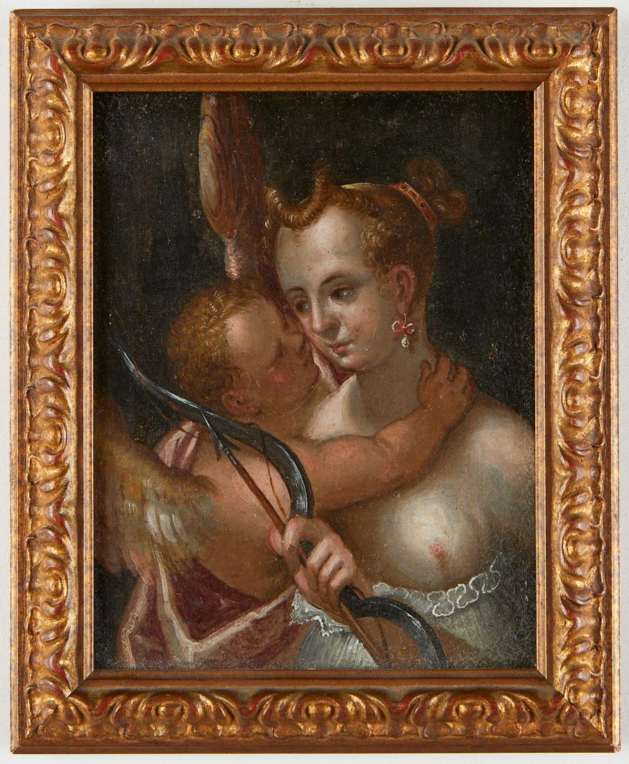 Old Master Continental Painting of Venus and Cupid (1 of 2)