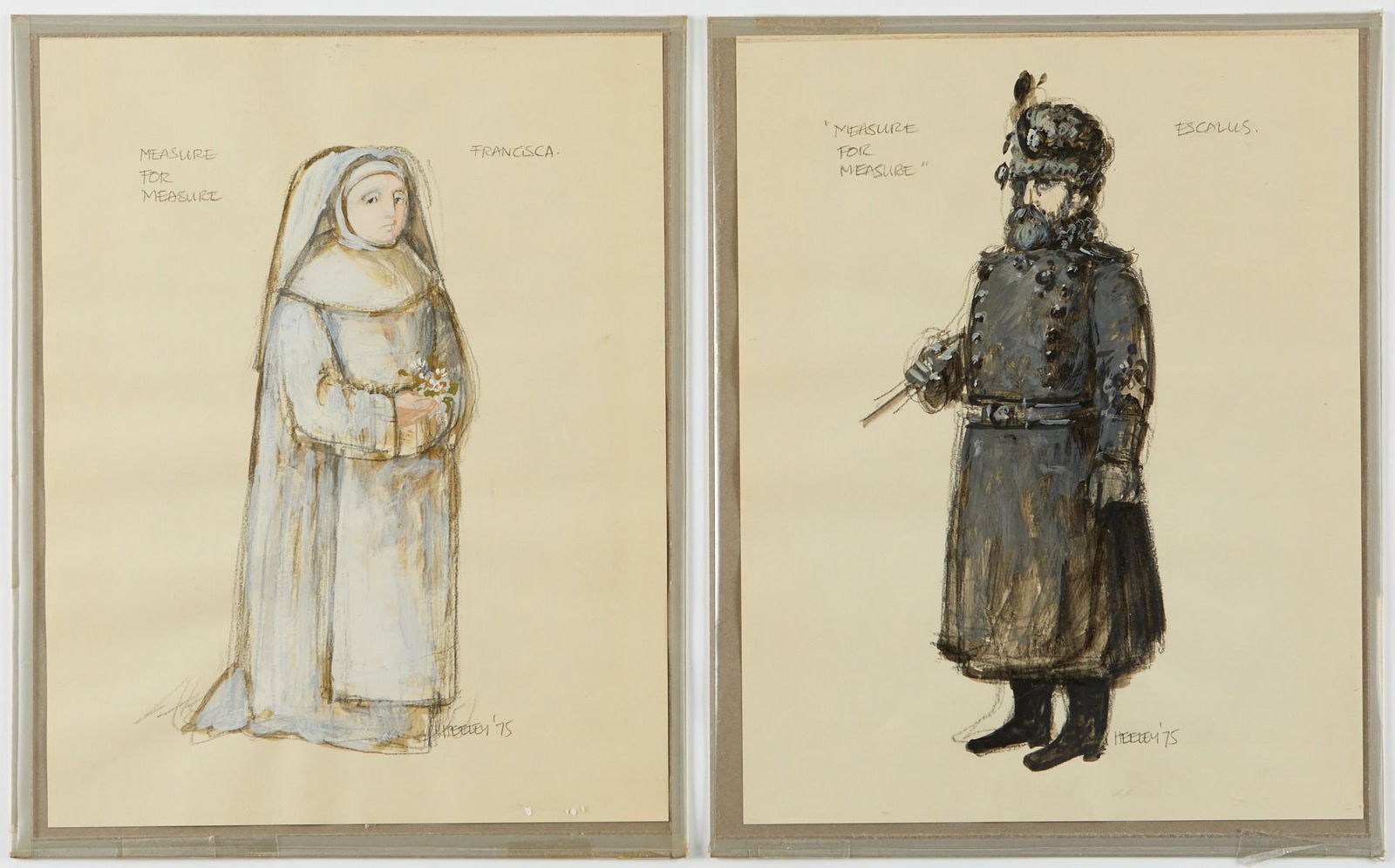 Desmond Heeley 2 Shakespeare Costume Designs (1 of 9)