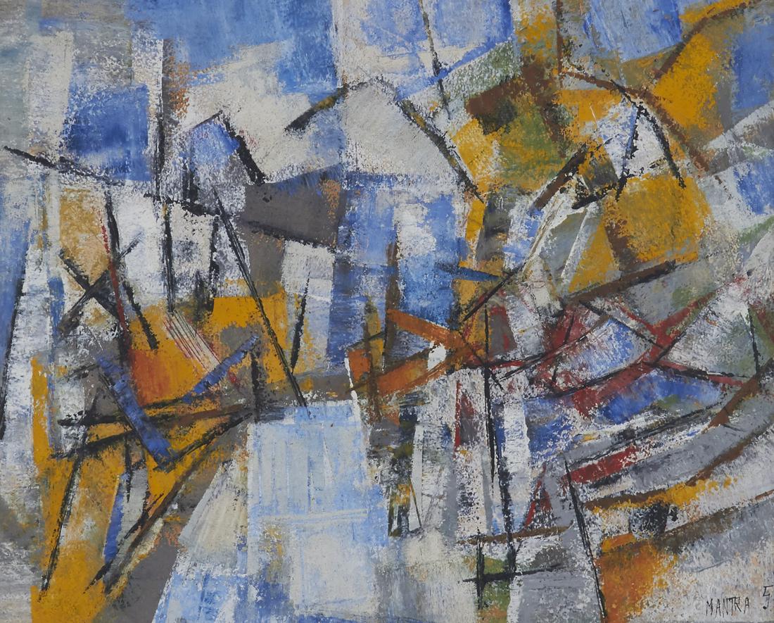 Pierre Mantra MCM Painting 1957 (1 of 5)
