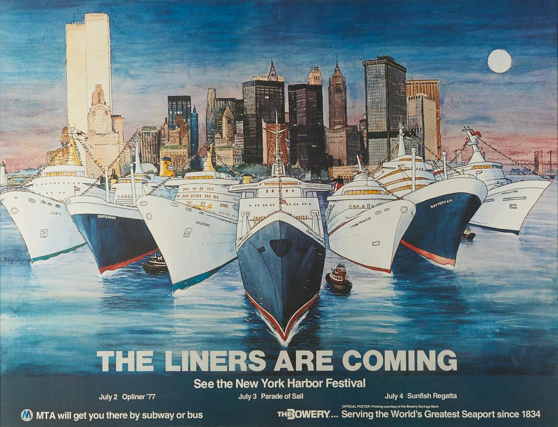 Pitigliani New York Harbour Festival 1977 Poster (1 of 3)