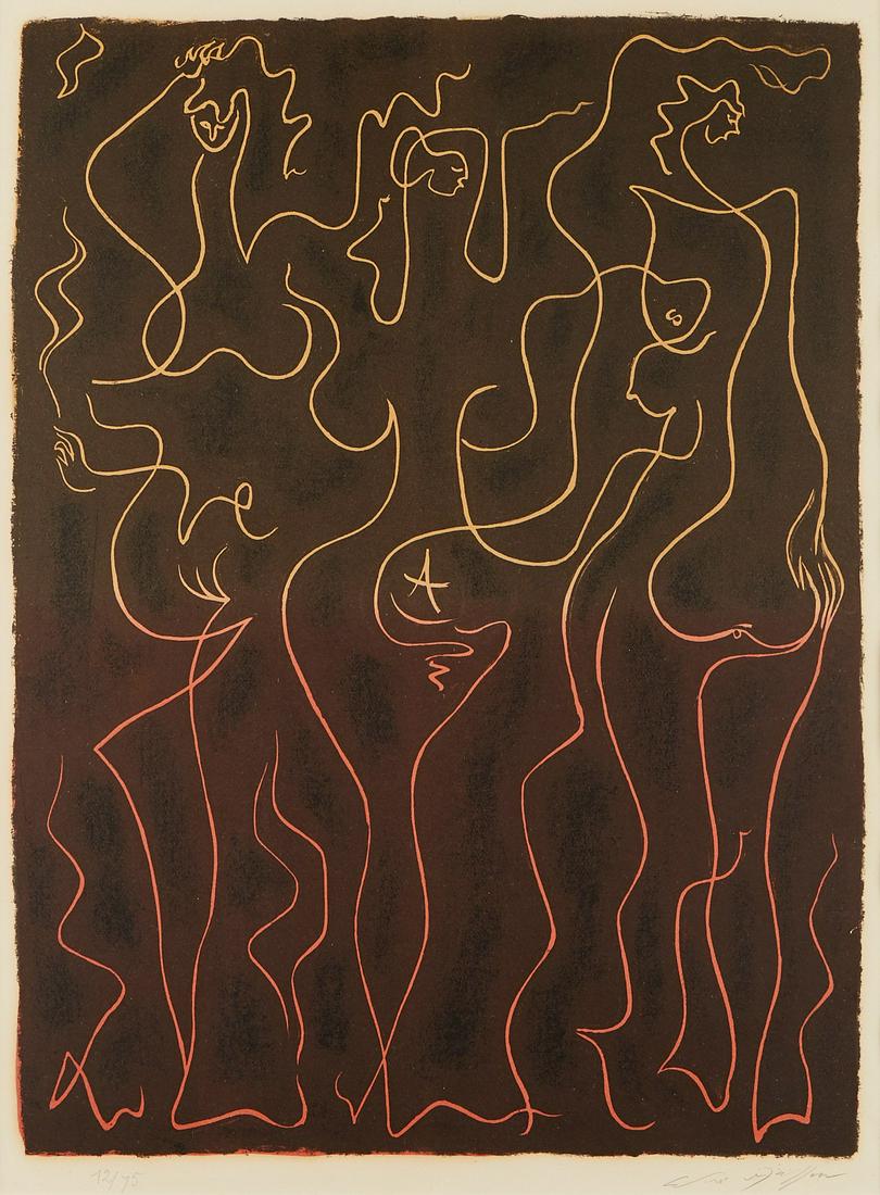 Andre Masson Femmes en Espalier Lithograph (1 of 4)