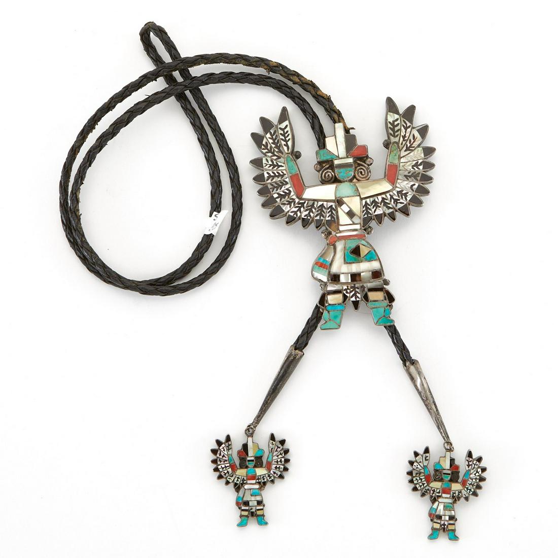 Edward & Pablita Quam Zuni Bolo Tie (1 of 5)