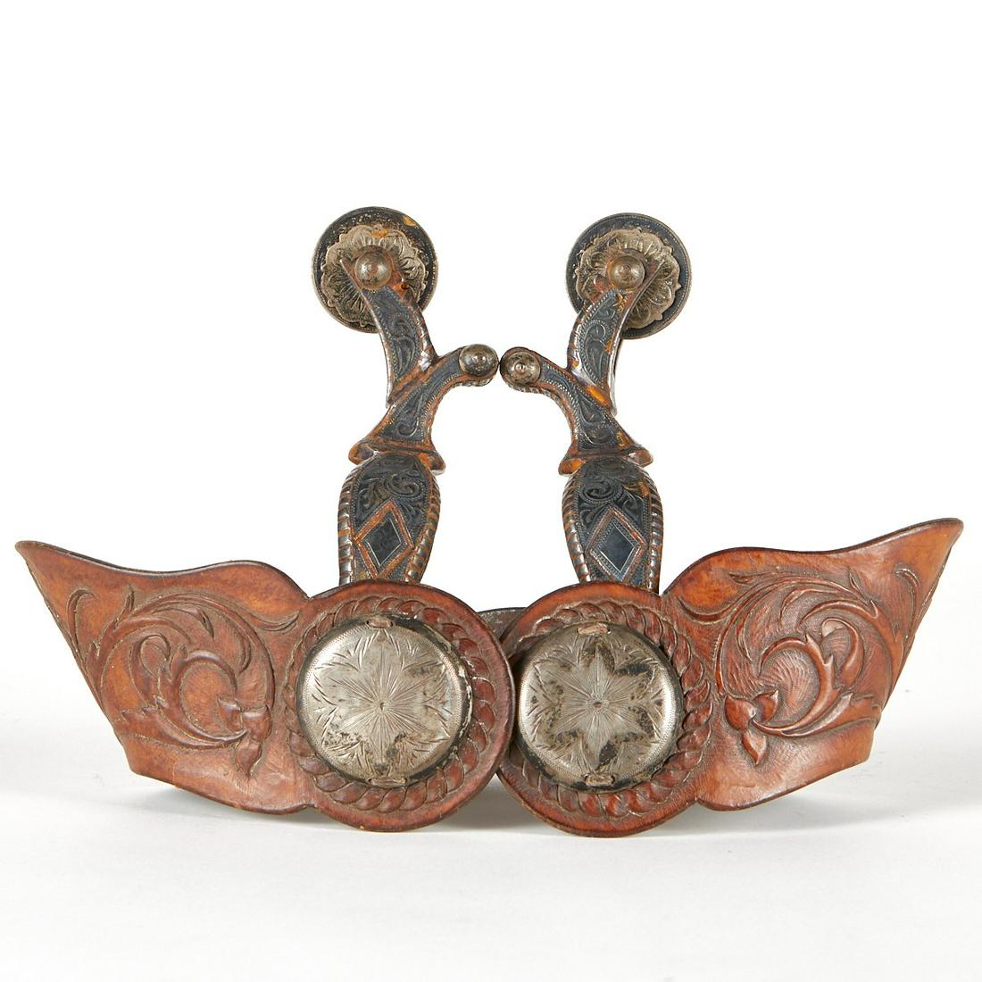 Pr: Silver Dollar Spurs with Silver Additions (1 of 3)