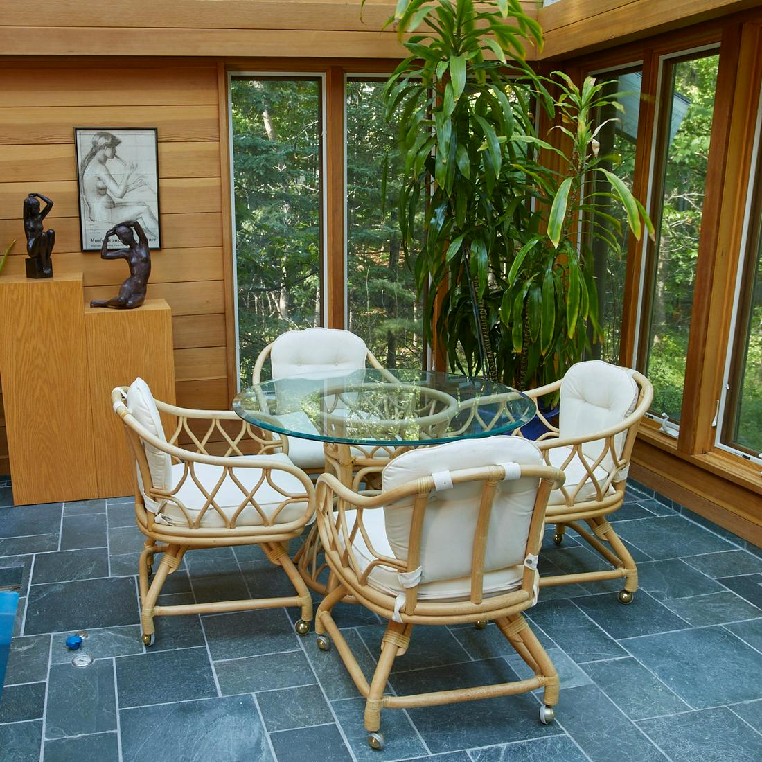 Brown Jordan Rattan Patio Set (1 of 3)