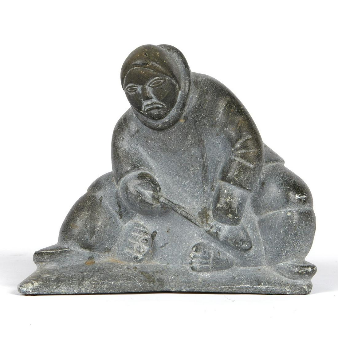 Simon Kasudluak Inuit Stone Carving (1 of 7)