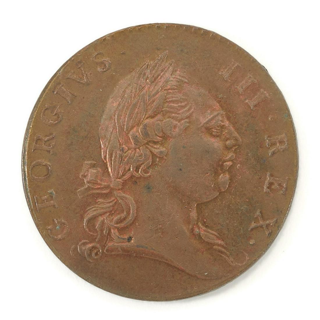 Virginia Half Penny 1773 Period (1 of 2)