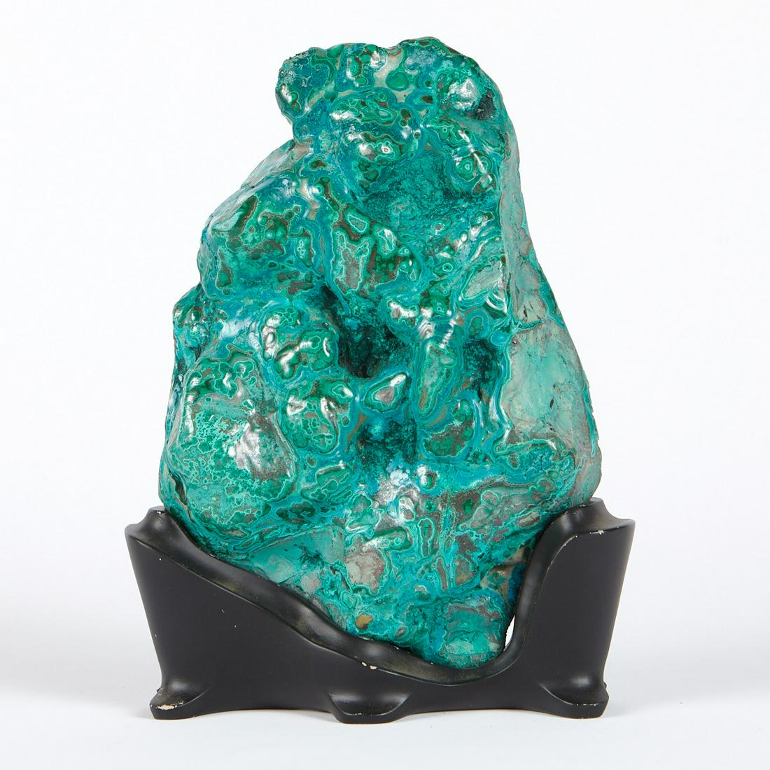 Malachite and Chrysocolla Boulder (1 of 4)