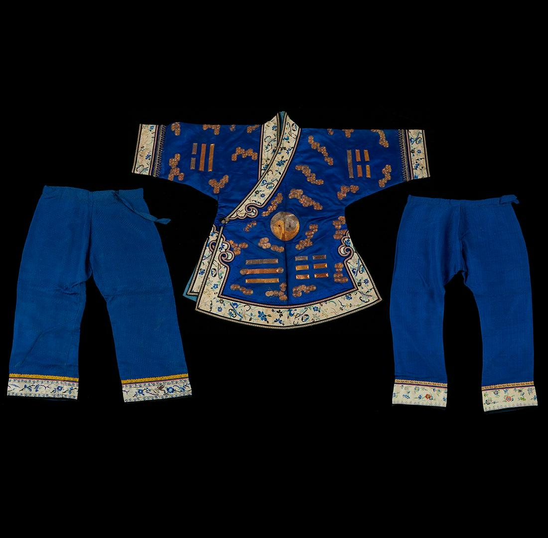 Chinese Child's Robe and Trousers (1 of 16)