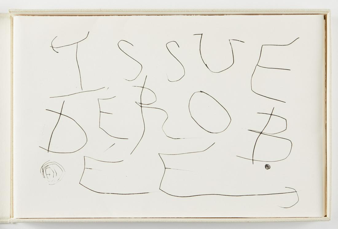 Joan MirÃ›, "L'issue dÃˆrobÃˆe" 1974 (1 of 5)