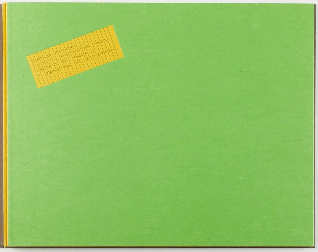Pablo Neruda, "Poemas de Amor" Portfolio Kaldewey 1989 (1 of 9)