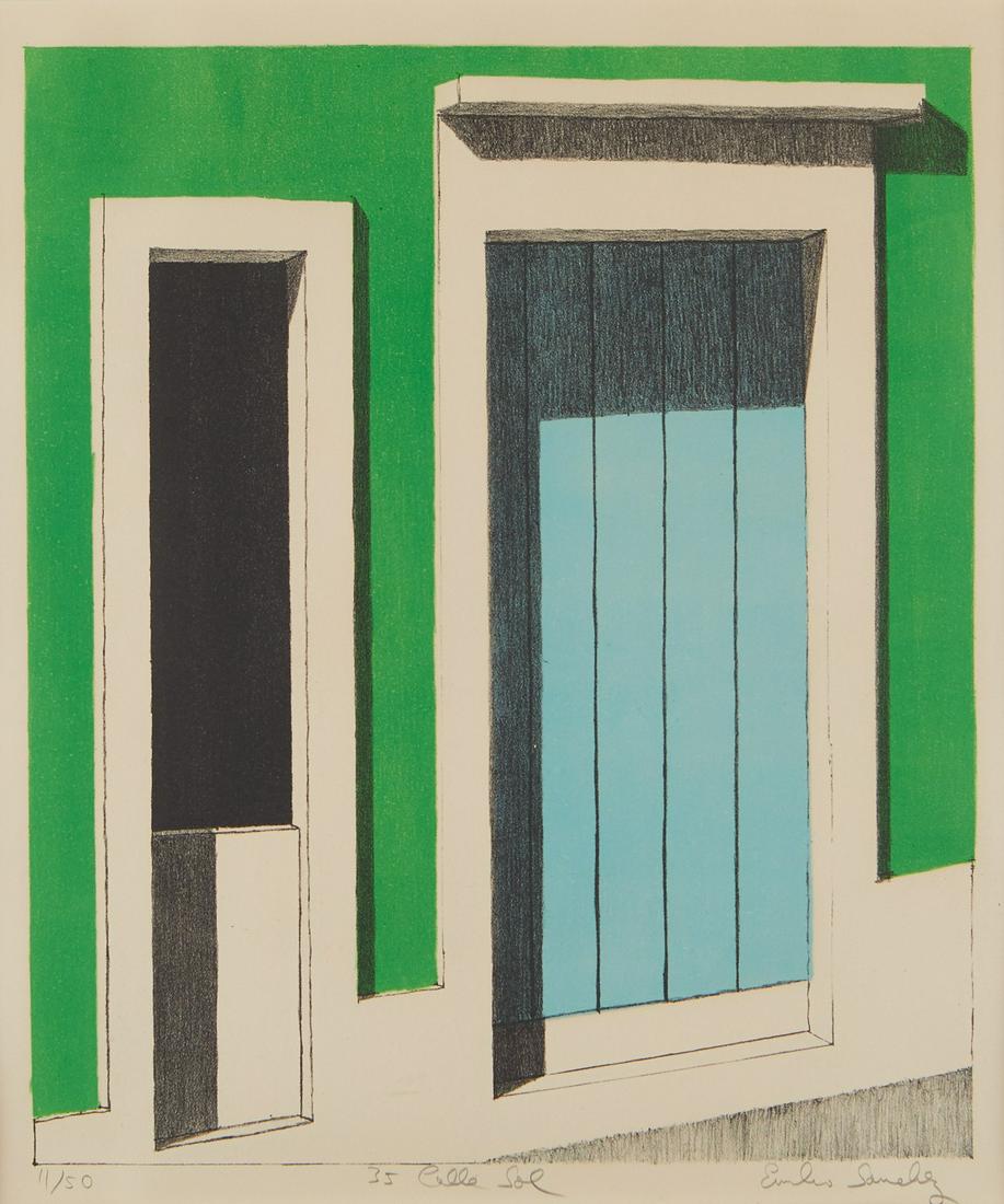 Emilio Sanchez "35 Calle Sol" Lithograph (1 of 5)