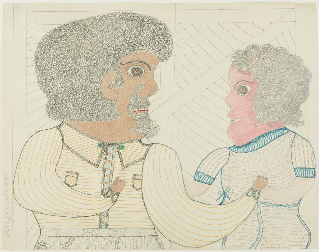 Inez Nathaniel Walker "A Man and A Woman" (1 of 4)