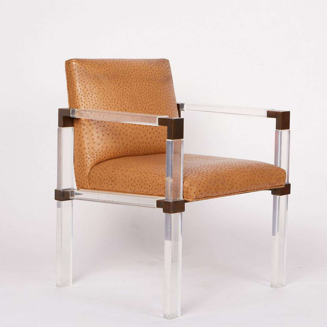 Charles Hollis Jones Lucite Armchair (1 of 9)