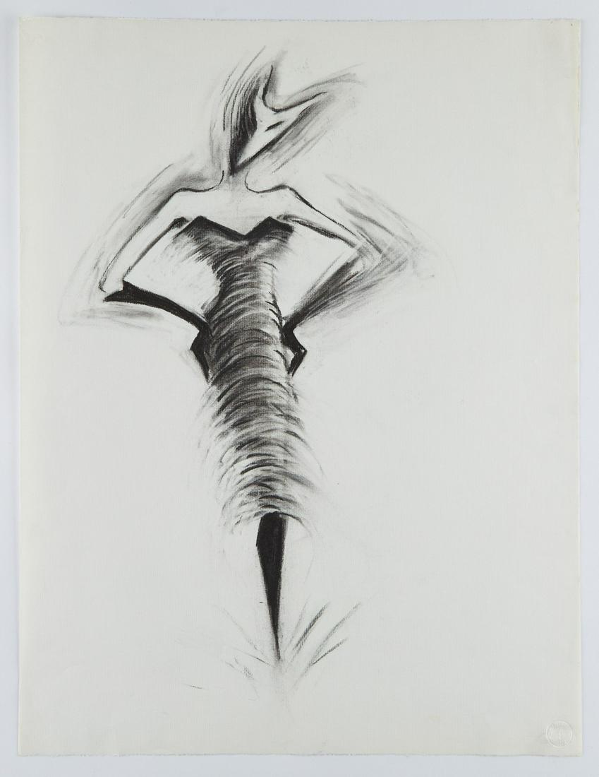 Roseanne Generalli Charcoal on Paper (1 of 3)