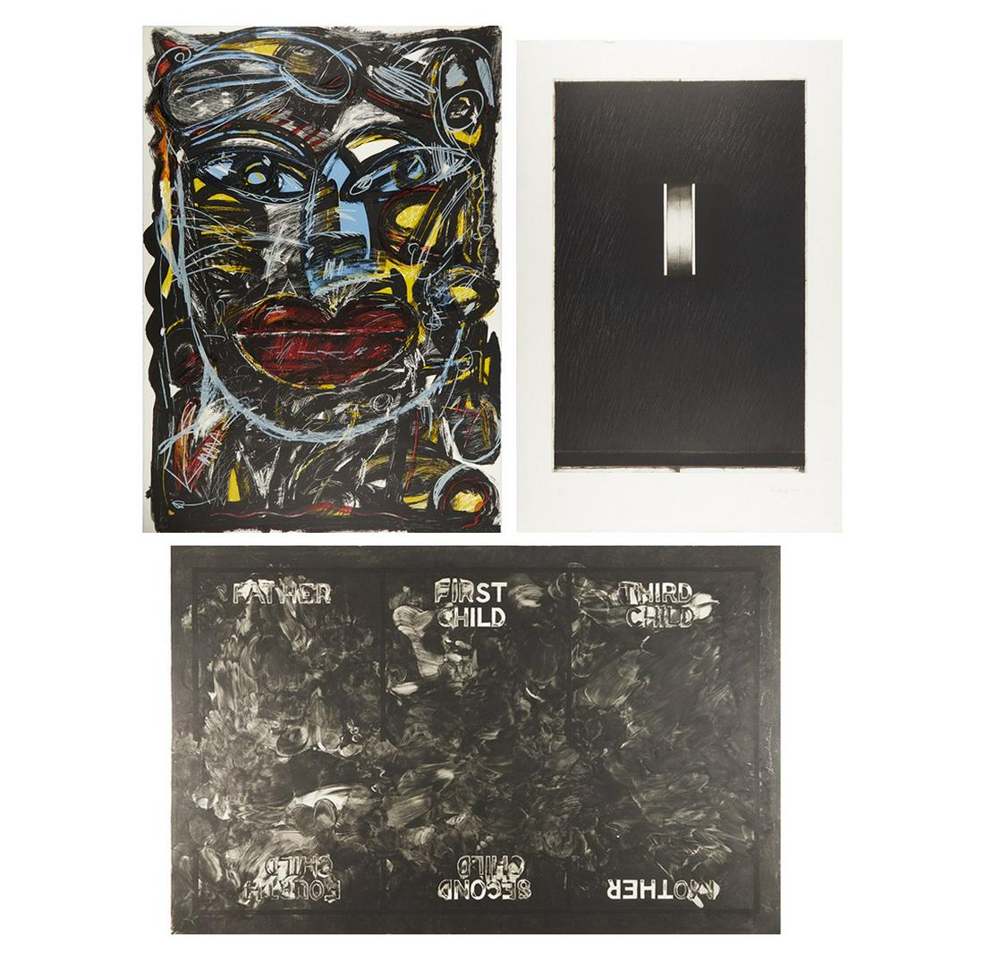 Grp: 3 Mixed Media Prints Rotterdam, Beyer (1 of 18)