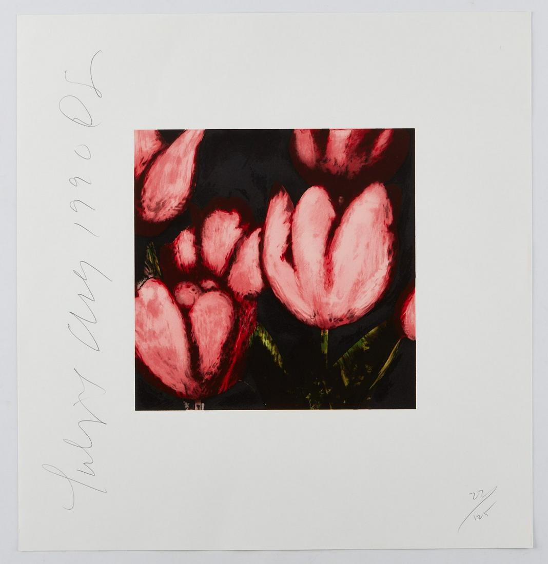 Donald Sultan Tulips Serigraph (1 of 4)