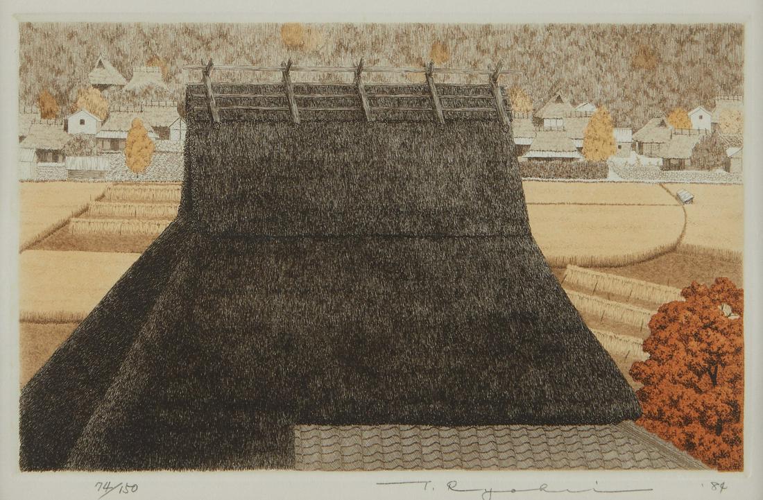 Ryohei Tanaka "Harvest Season No. 1" Etching (1 of 5)