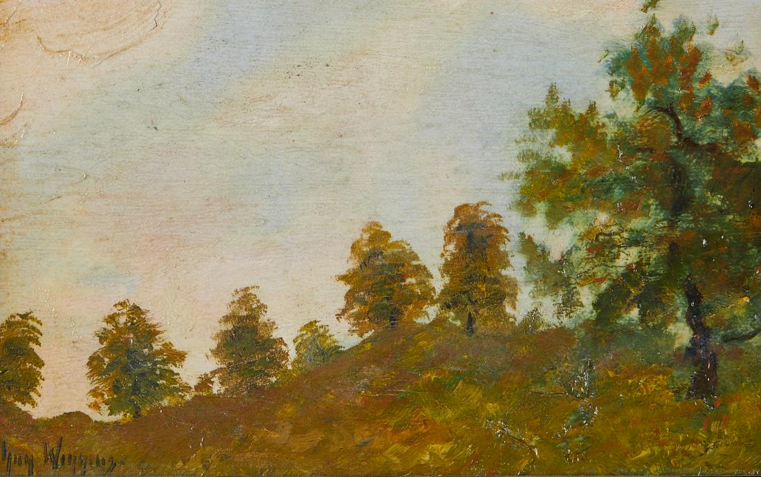 Guy Wiggins Small Landscape Painting (1 of 4)