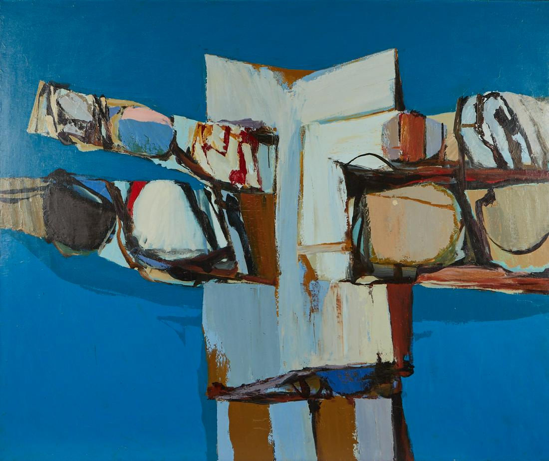 Jerry Rudquist "Pantocrator" Oil on Canvas (1 of 7)