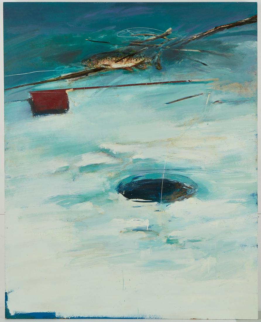 Deborah Oropallo Ice Oil on Masonite (1 of 4)