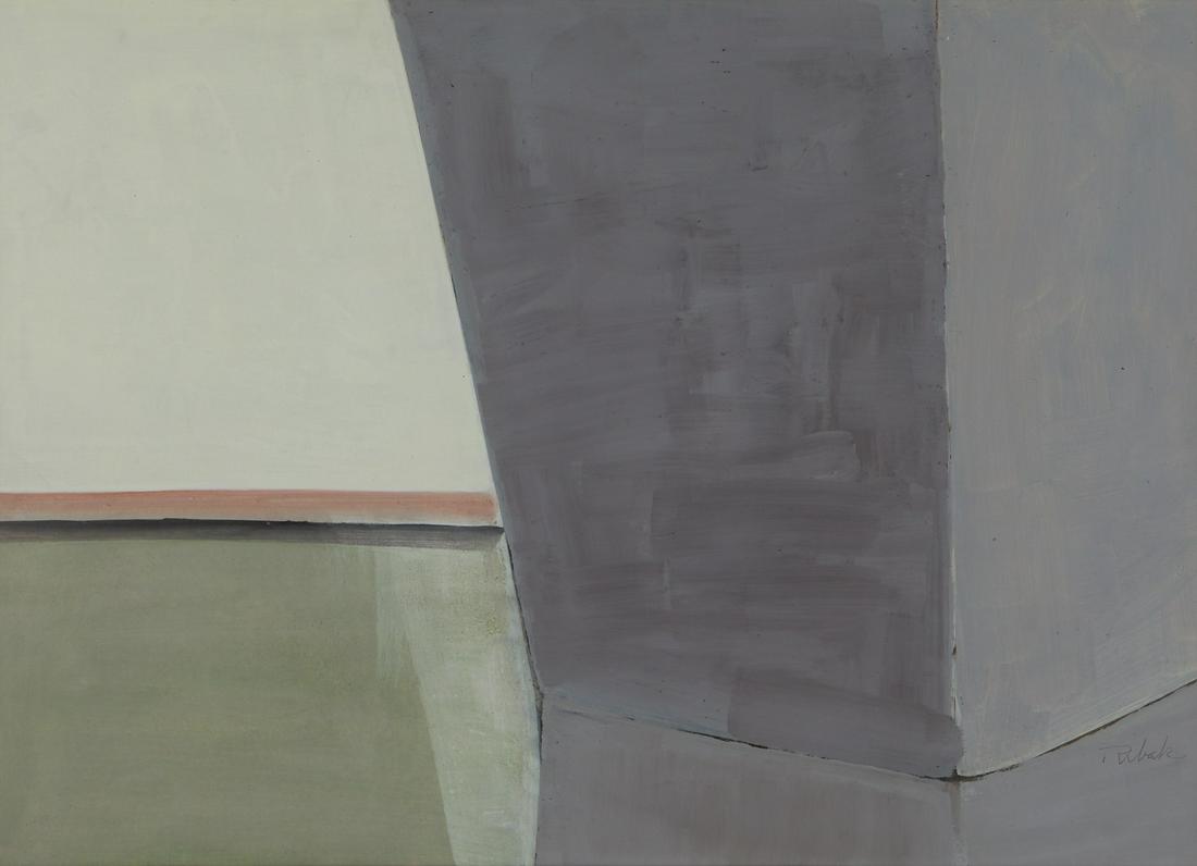 Louis Ribak "Behind the Horizon" Gouache on Paper (1 of 5)