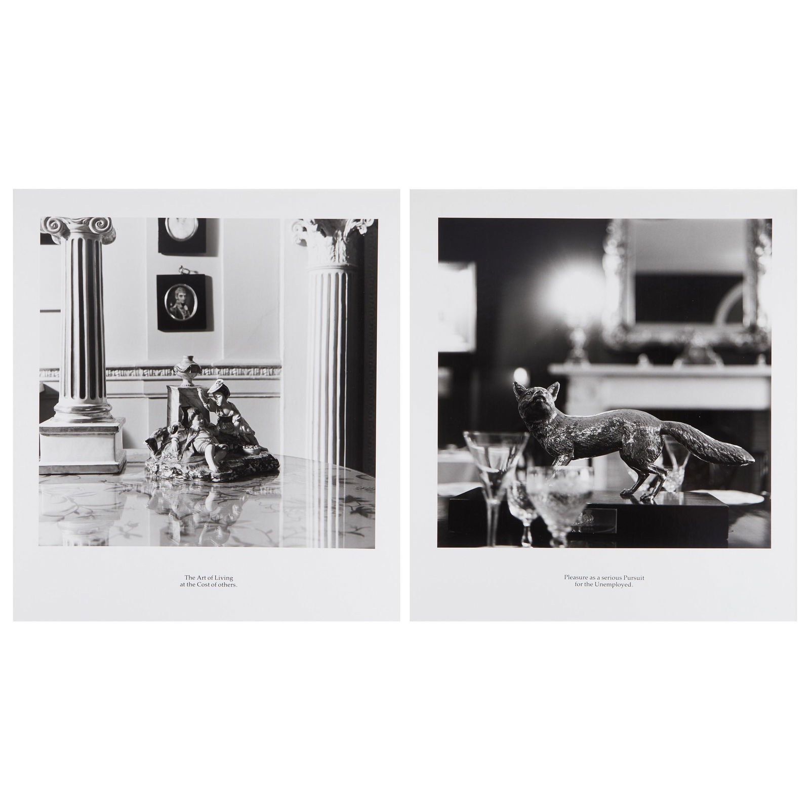 Grp: 2 Karen Knorr Photographs "Country Life" (1 of 3)