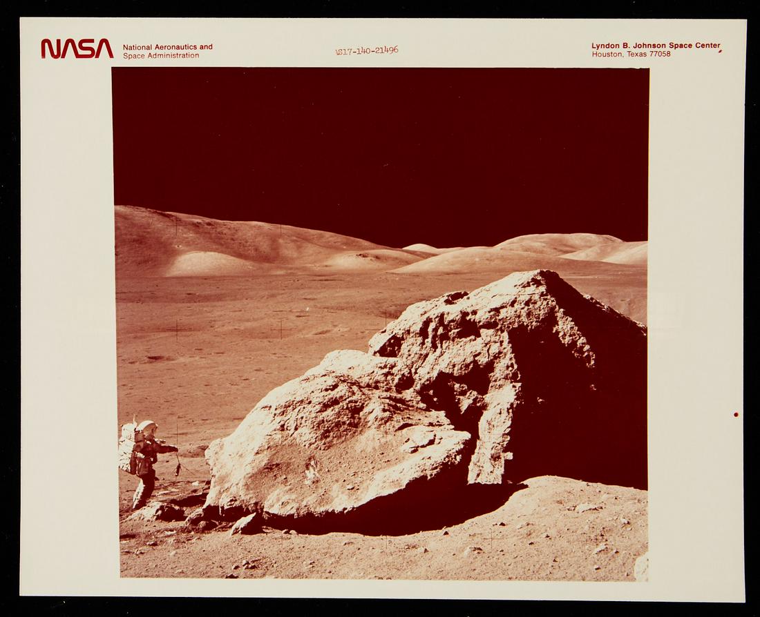A17 Split Rock Schmitt Red Letter NASA Kodak Print (1 of 5)