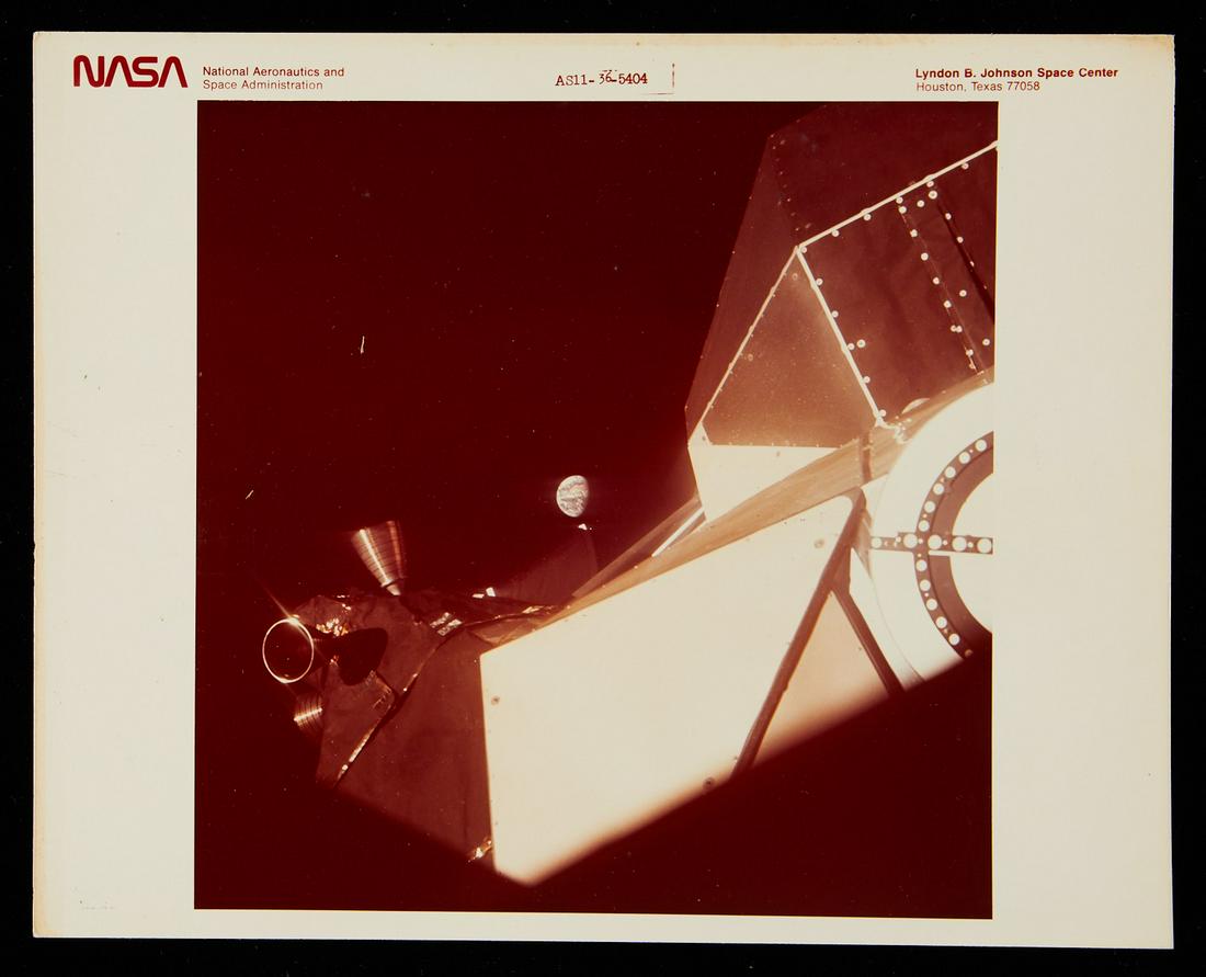 Apollo 11 Red Letter NASA Kodak Print (1 of 5)