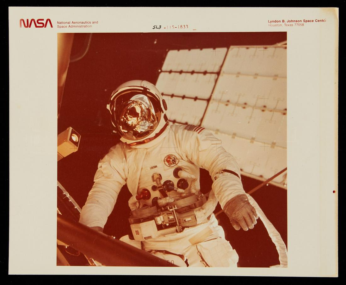 Skylab 3 Lousma Red Letter NASA Kodak Print (1 of 5)