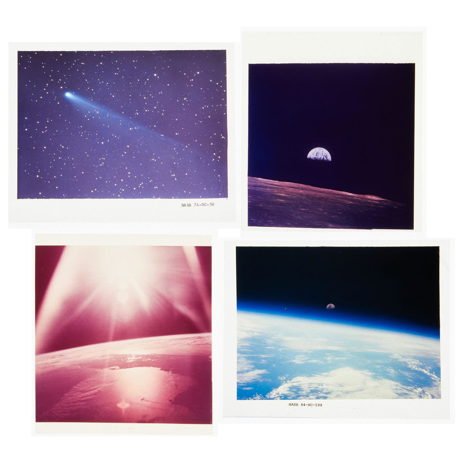 4 Original NASA Apollo Transparencies (1 of 5)