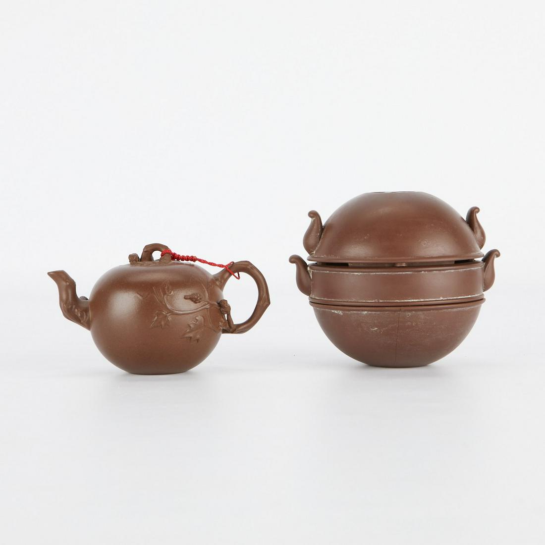 Chinese Yixing Teapot & Censer (1 of 10)