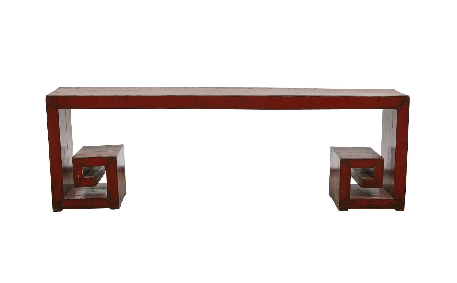Chinese Red Hardwood Bench (1 of 6)