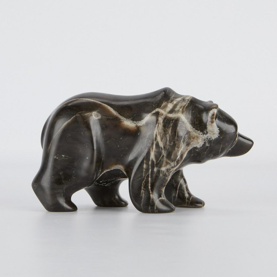 Inuit Soapstone Bear Carving (1 of 7)