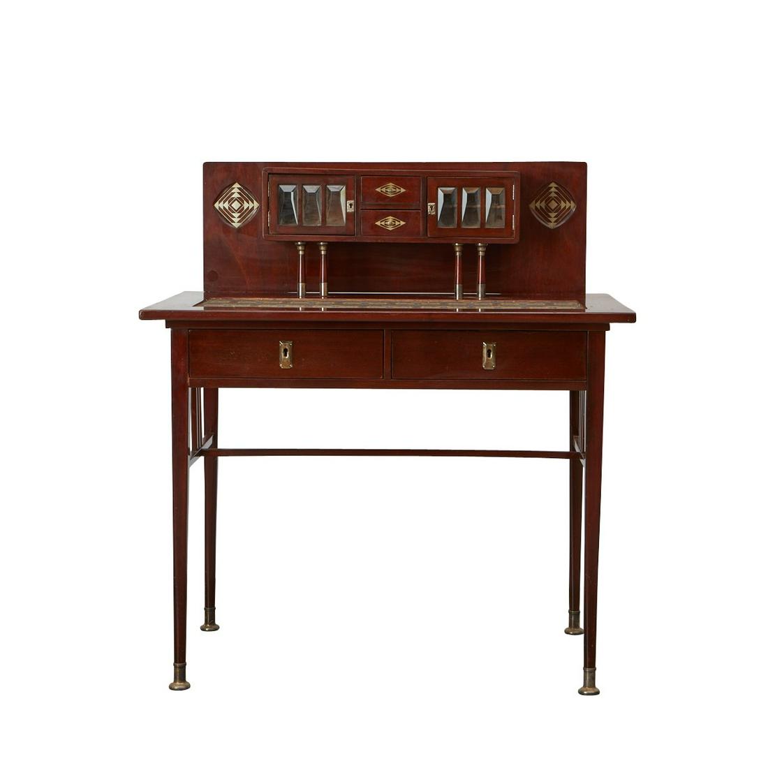 Austrian Secessionist Desk ca. 1900-1905 (1 of 11)