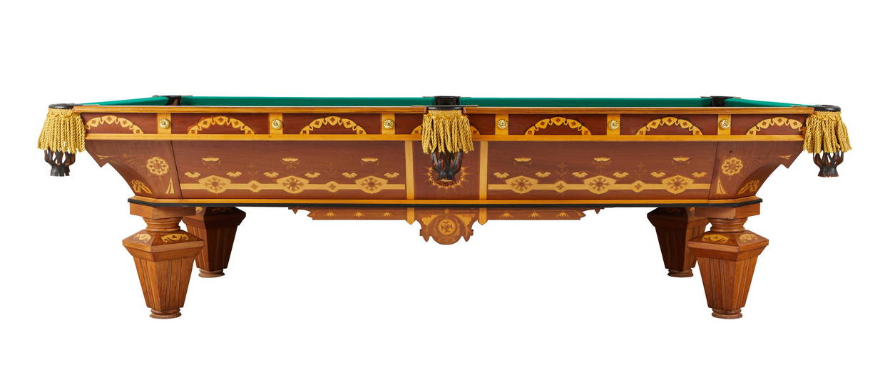 19th/20th c. Brunswick Monarch Pool Table (0332) on Aug 24, 2022