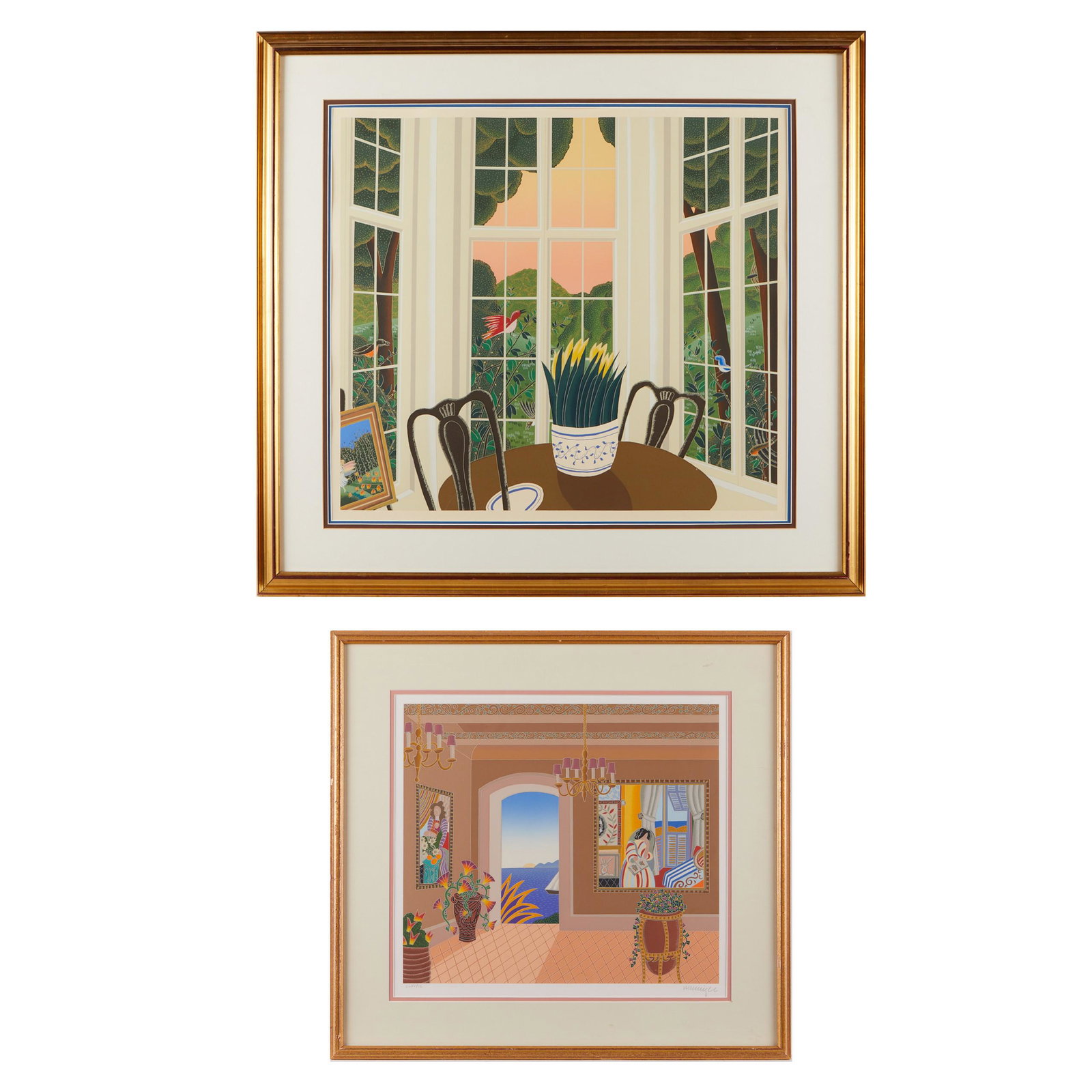 2 Thomas McKnight Serigraphs (1 of 10)